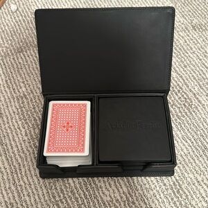 Beer coaster and card holder brand new